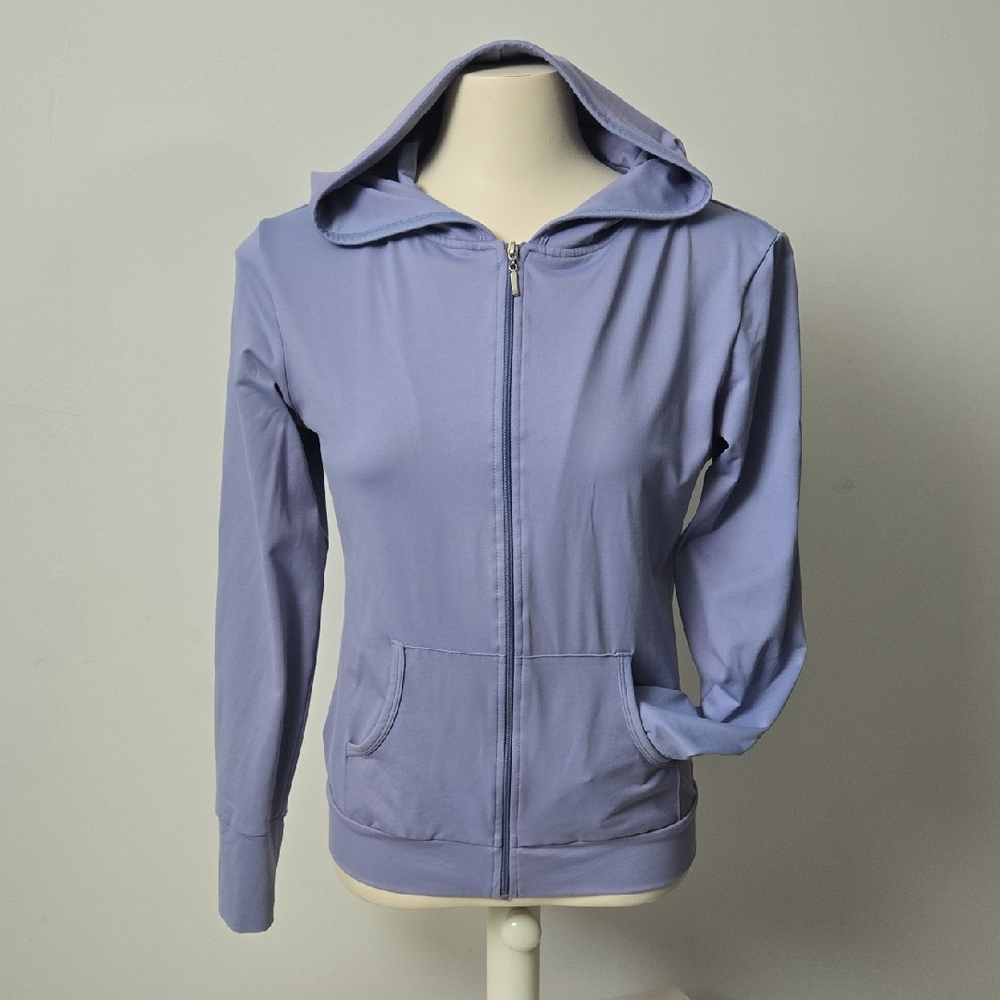 Athleisure Zip-Up Hoodie Jacket (M)